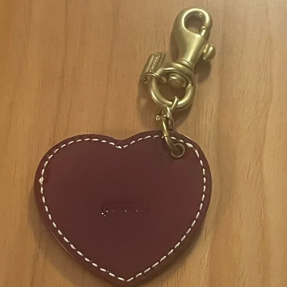 Vintage Coach Gold and Purple Heart Clip Small Picture Holder - Picture 10 of 16